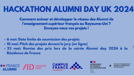 Alumni Day Hackathon en partenariat avec l'ambassade de France